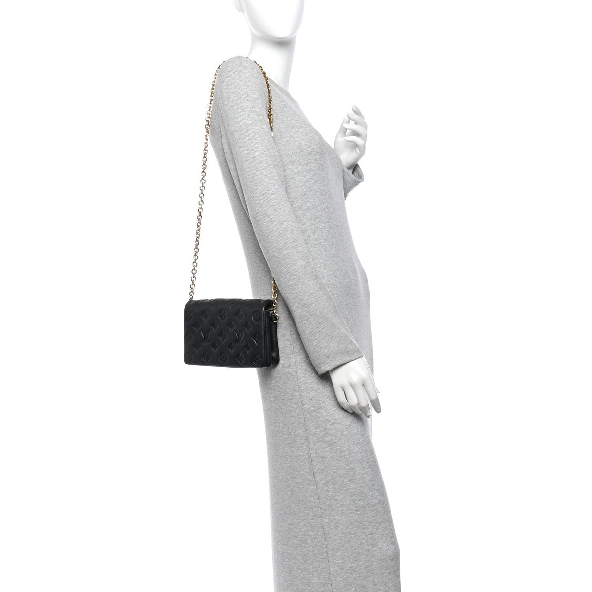 Lambskin Handbag - Black