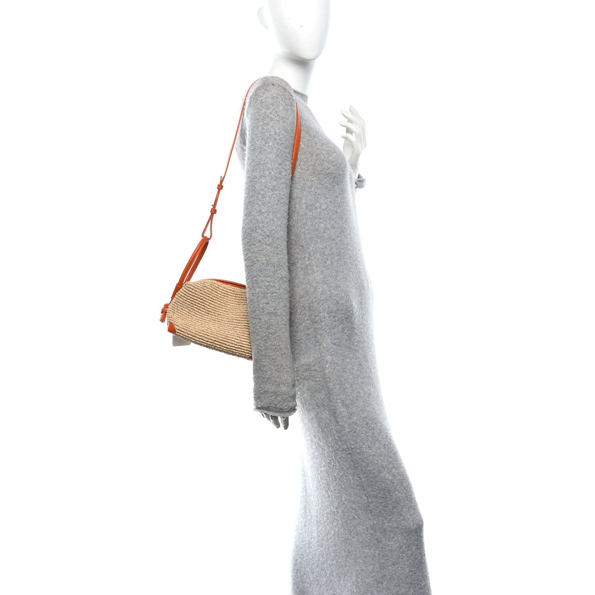 Small Calfskin Handbag - Natural