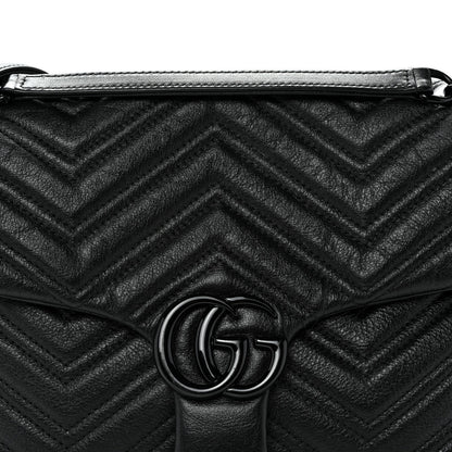Medium Calfskin Shoulder Bag - Black