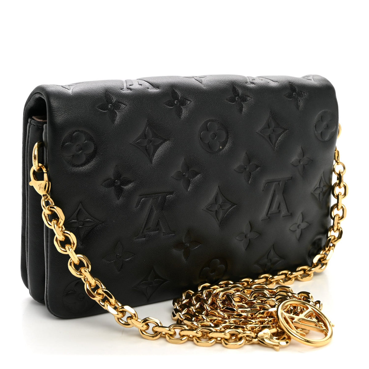 Lambskin Handbag - Black