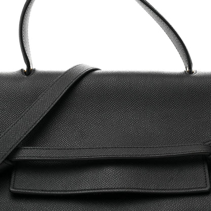 Mini Calfskin Belt Bag - Black