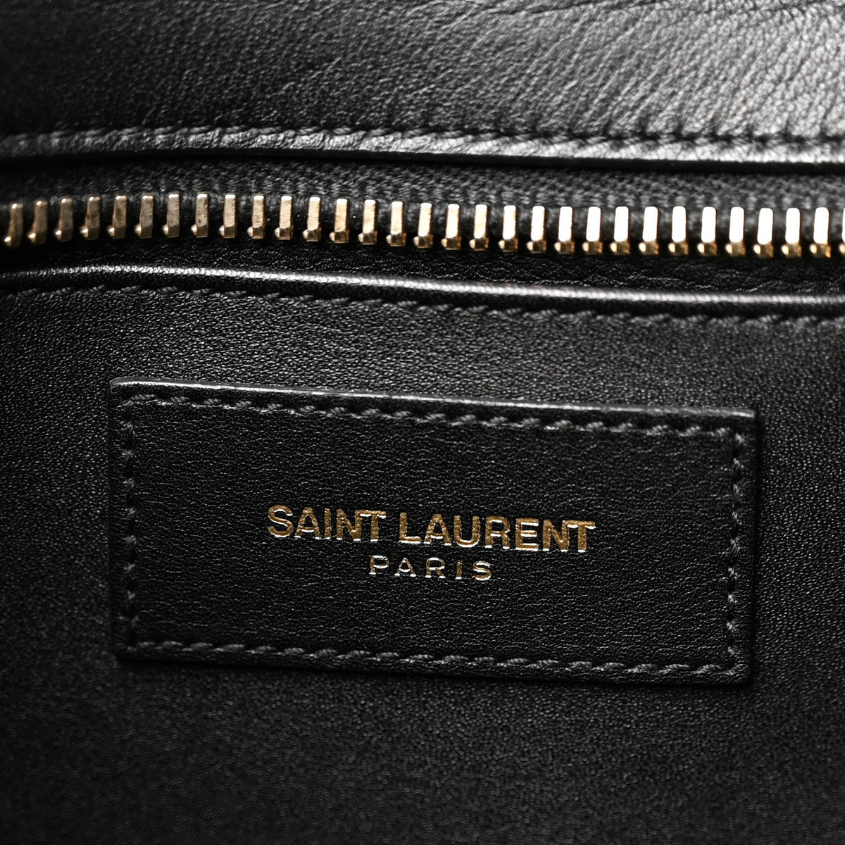 Small Calfskin Handbag - Black