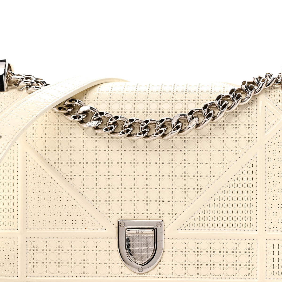 Small Flap Shoulder Bag - White