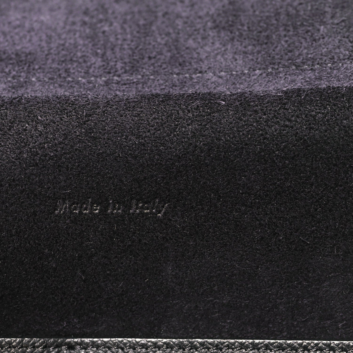 Mini Calfskin Belt Bag - Black