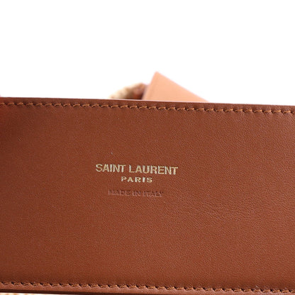 Calfskin Hobo Bag - Natural