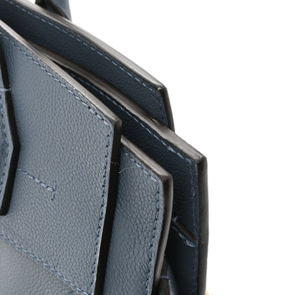 Calfskin Handbag - Blue