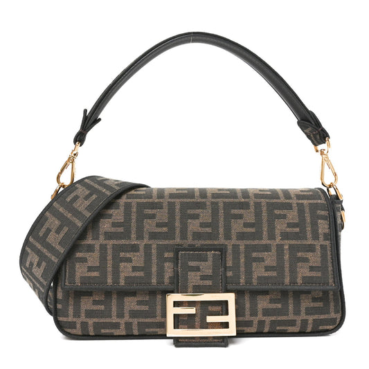 Medium Fabric Handbag - Black