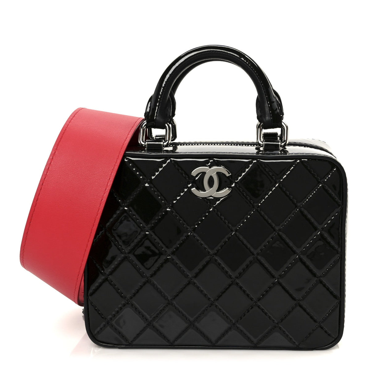 Quilted Handbag - Black