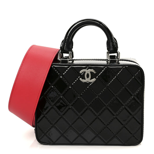 Quilted Handbag - Black