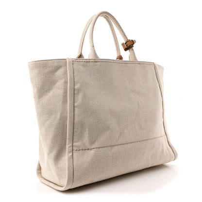 Large Tote Bag - Natural