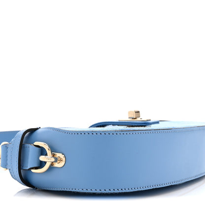 Mini Calfskin Shoulder Bag - Blue
