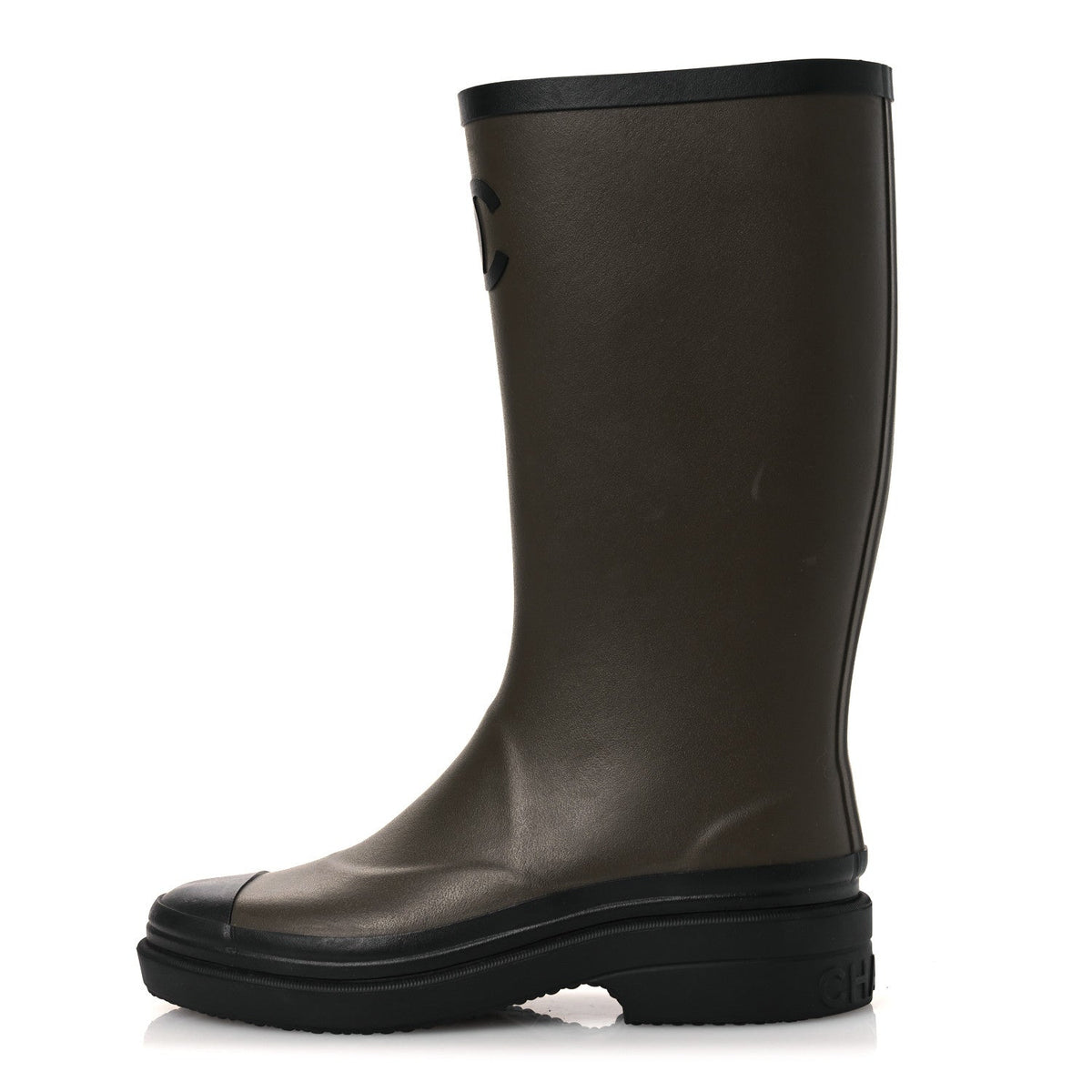 Caoutchouk CC High Boots Khaki Black