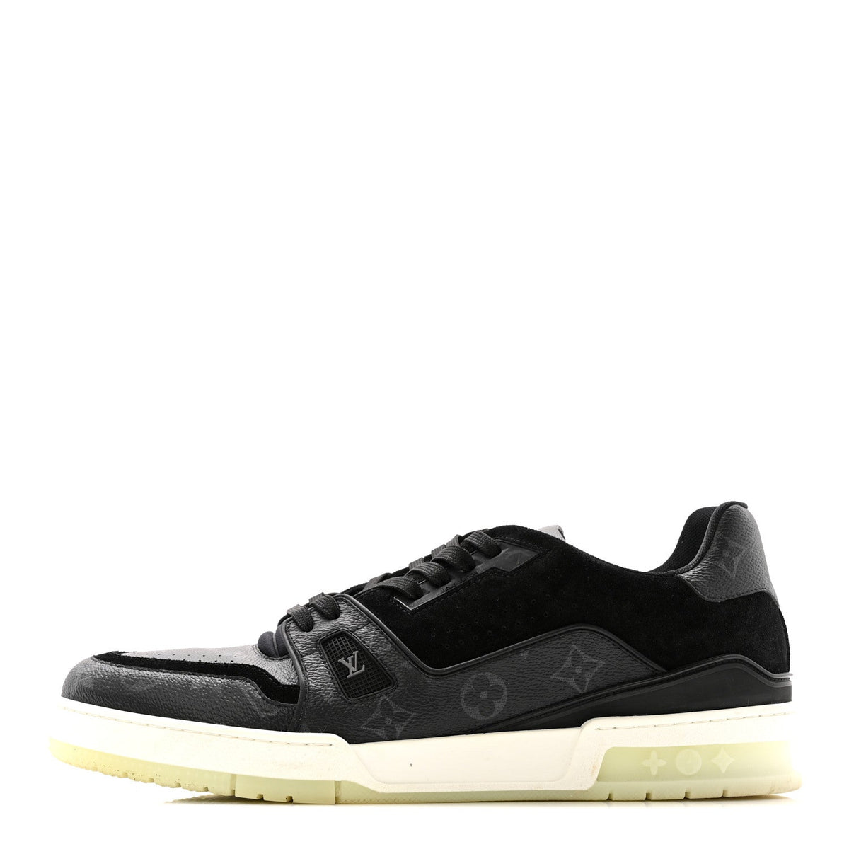 Monogram Eclipse LV Trainer Sneakers Black