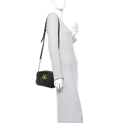 Small Calfskin Shoulder Bag - Black