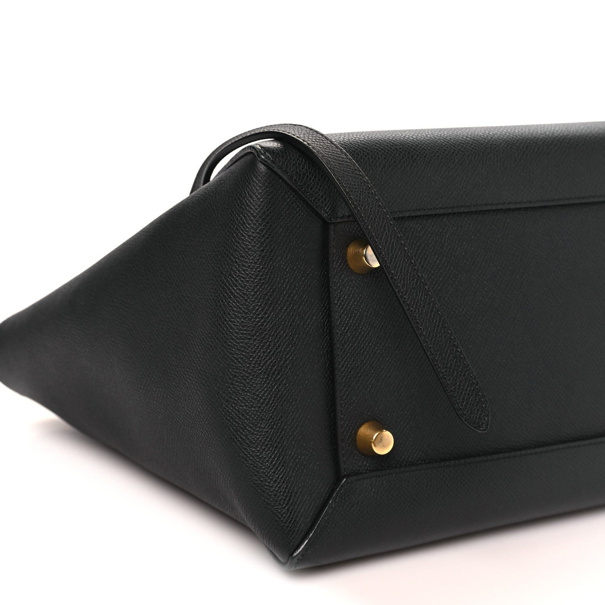 Mini Calfskin Belt Bag - Black