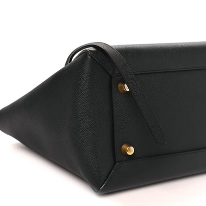 Mini Calfskin Belt Bag - Black