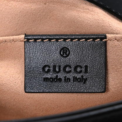 Mini Calfskin Shoulder Bag - Black