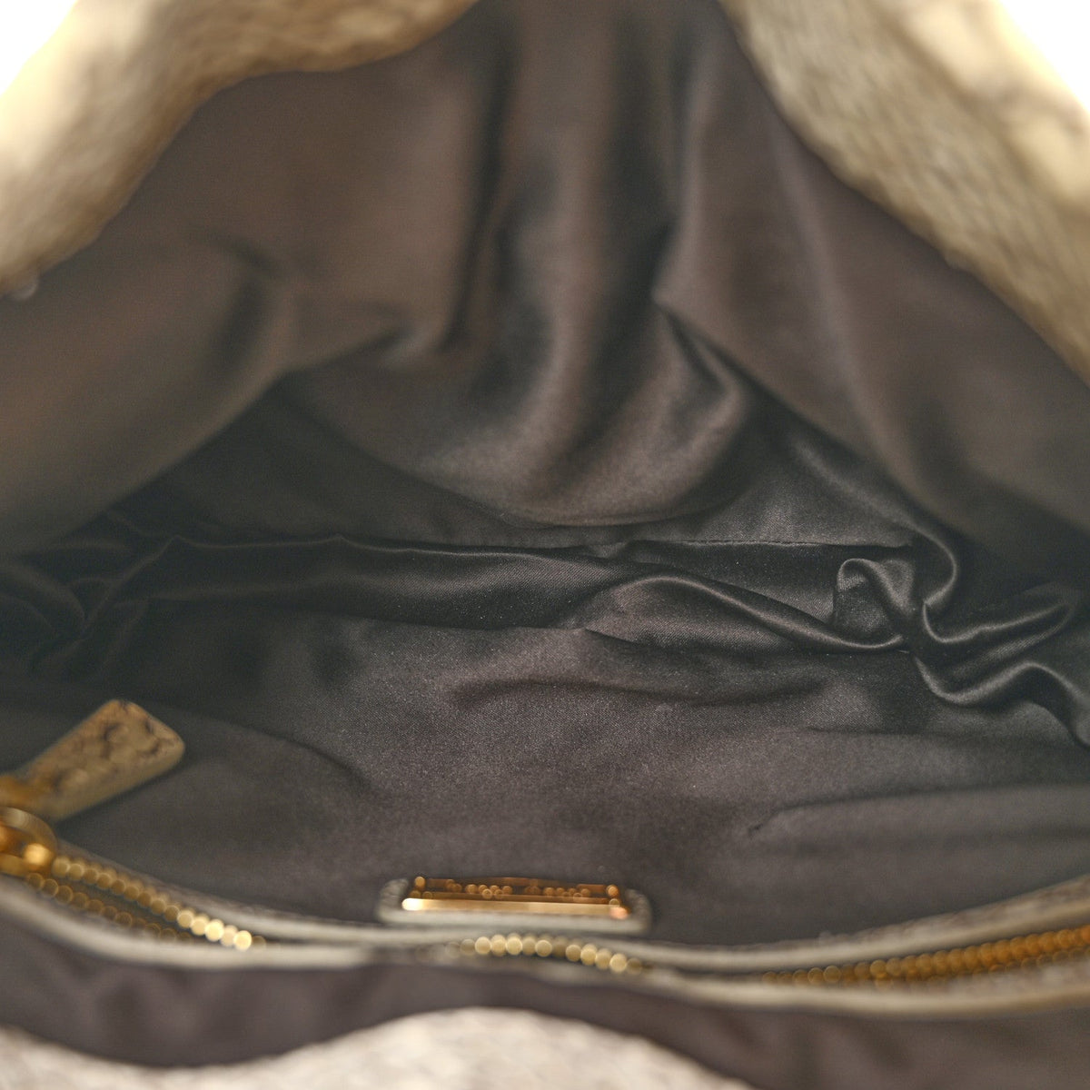 Small Hobo Bag - Beige