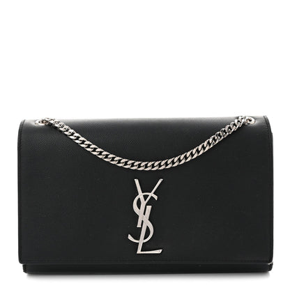 Medium Satchel Bag - Black