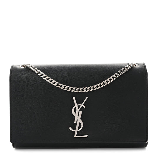 Medium Satchel Bag - Black