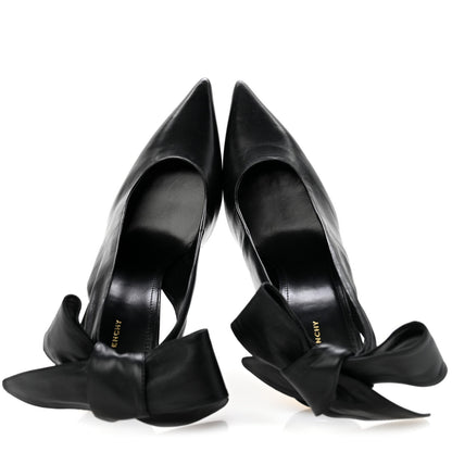 Givenchy Calfskin Women's Beauw Slingback Pumps 36.5 Black