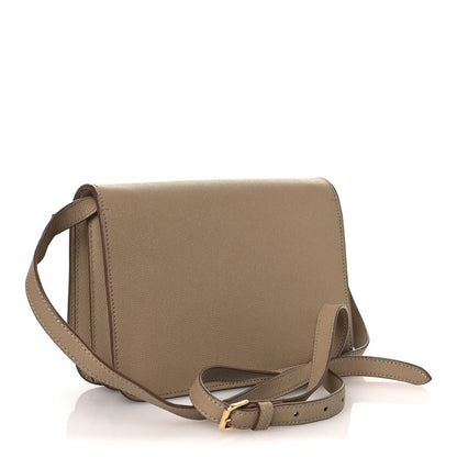 Small Calfskin Handbag - Beige
