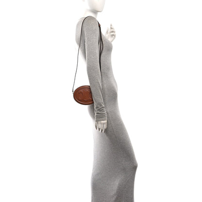 Small Calfskin Crossbody Bag - Tan