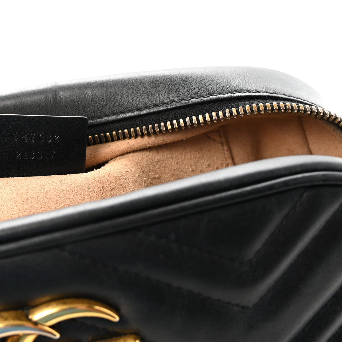 Small Calfskin Shoulder Bag - Black