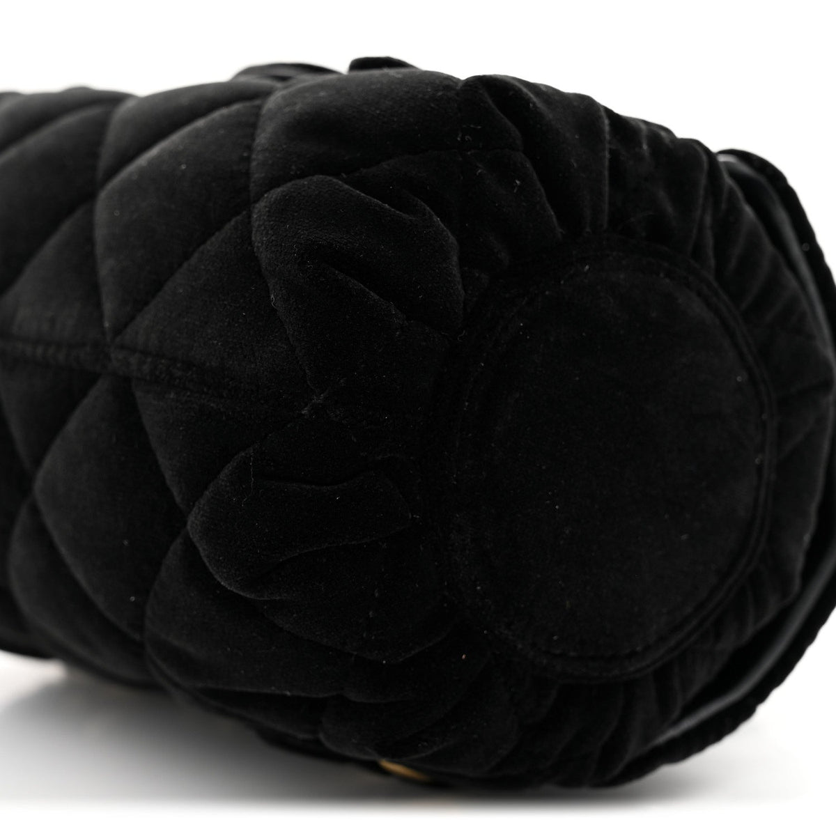 Mini Quilted Flap Shoulder Bag - Black