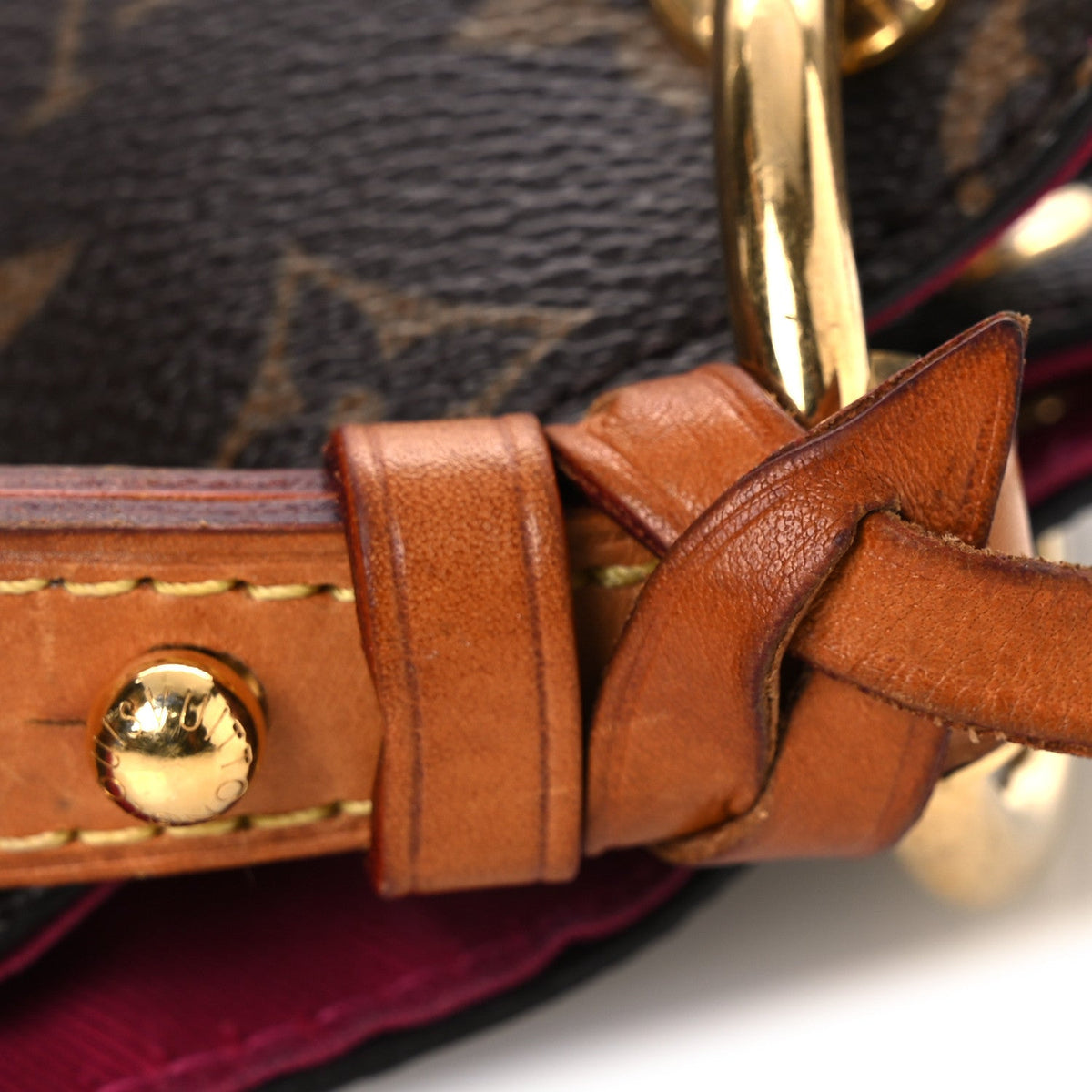 Monogram Graceful Mm Pivoine Handbag