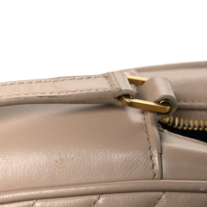 Calfskin Crossbody Bag - Beige