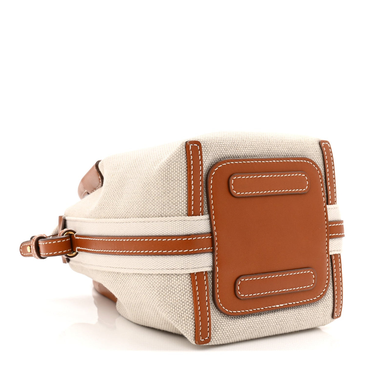 Calfskin Handbag - Natural