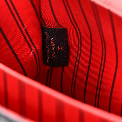 Empreinte Pochette Metis Marine Rouge Handbag