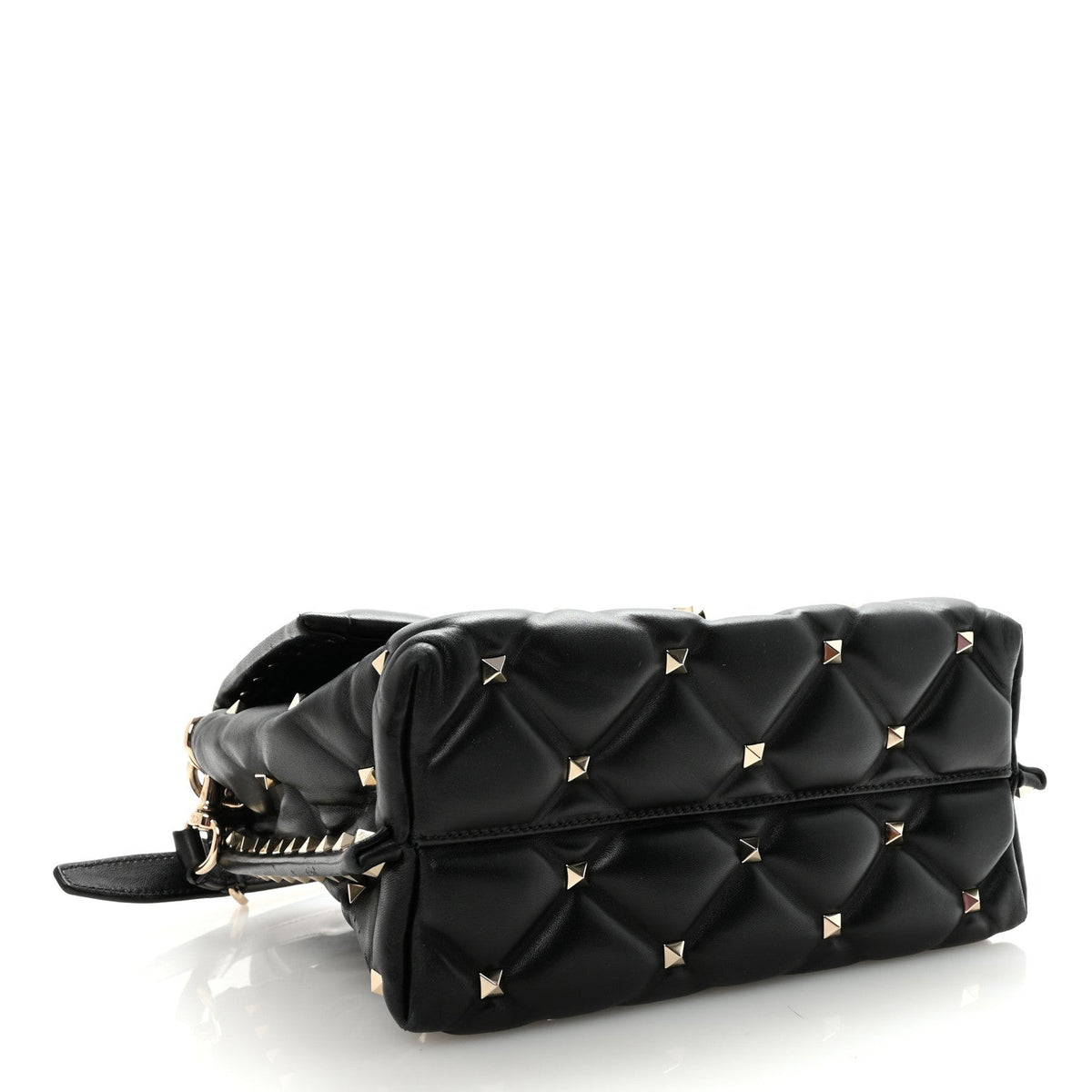 Lambskin Handbag - Black