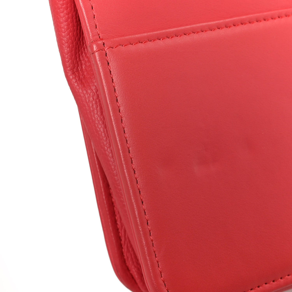 Quilted Caviar Wallet Bag - Pink