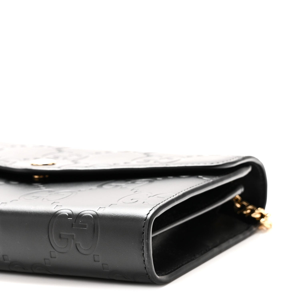 Calfskin Wallet Bag - Black