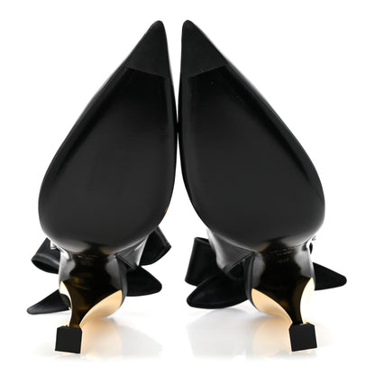 Givenchy Calfskin Women's Beauw Slingback Pumps 36.5 Black