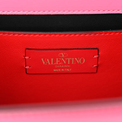 Small Calfskin Shoulder Bag - Pink
