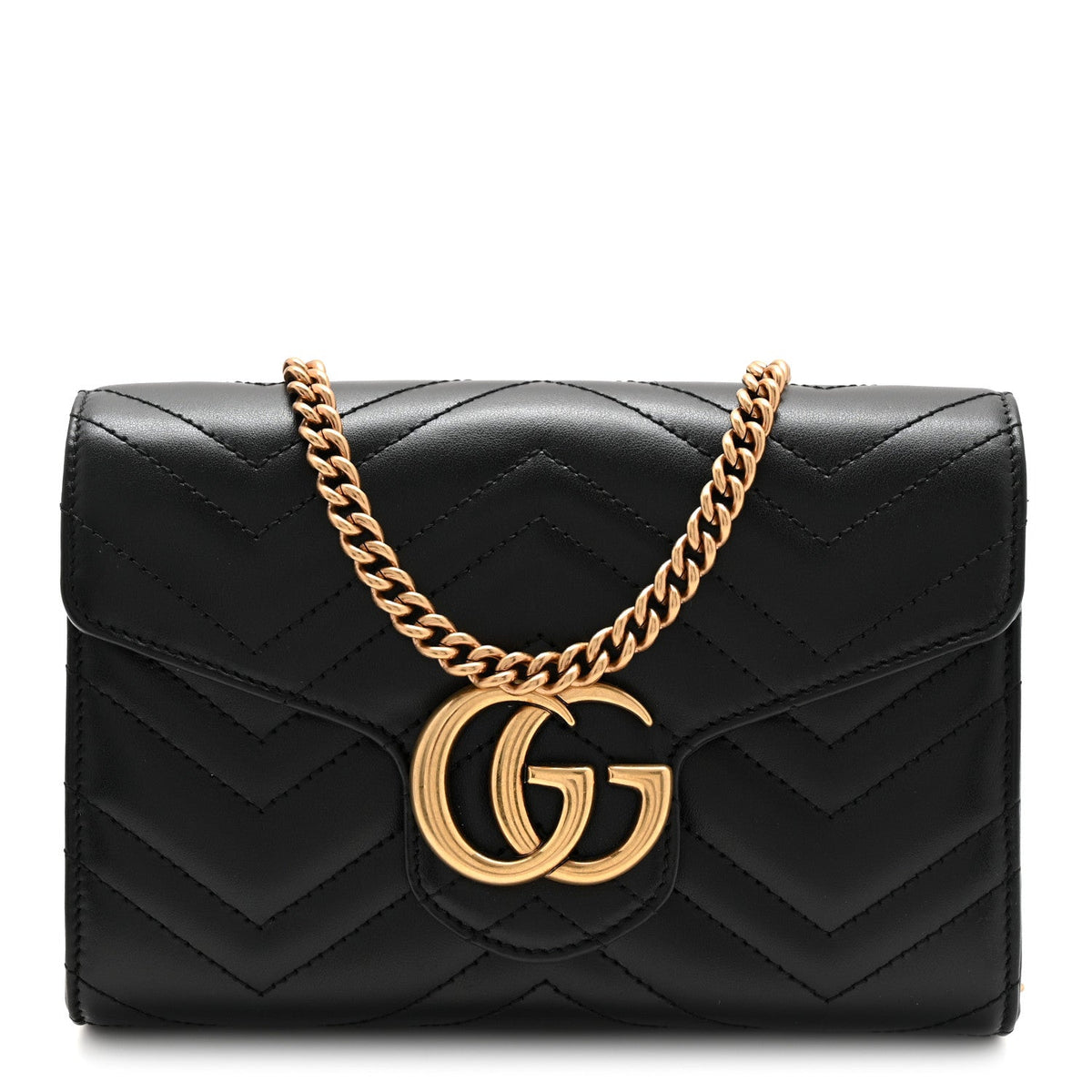 Calfskin Wallet Bag - Black