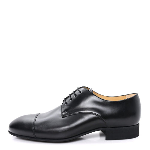 Smooth Calfskin Loafers Black