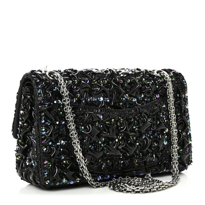 Flap Shoulder Bag - Black