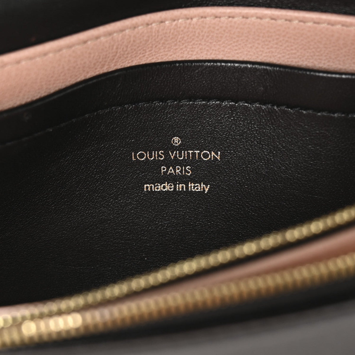 Lambskin Crossbody Bag - Black