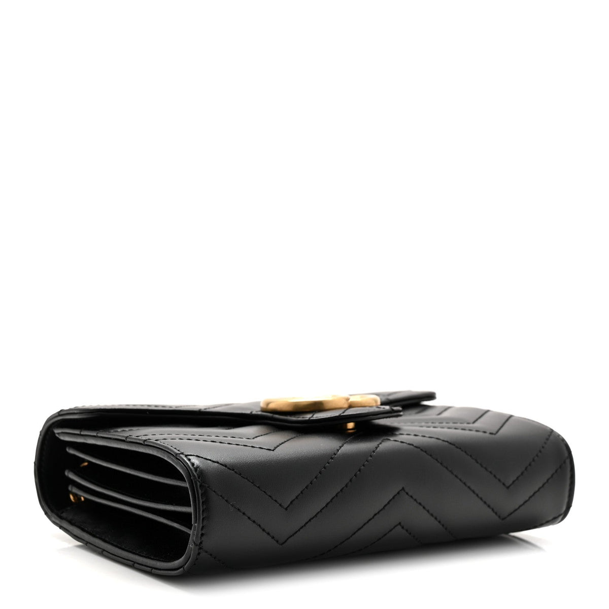 Calfskin Wallet Bag - Black