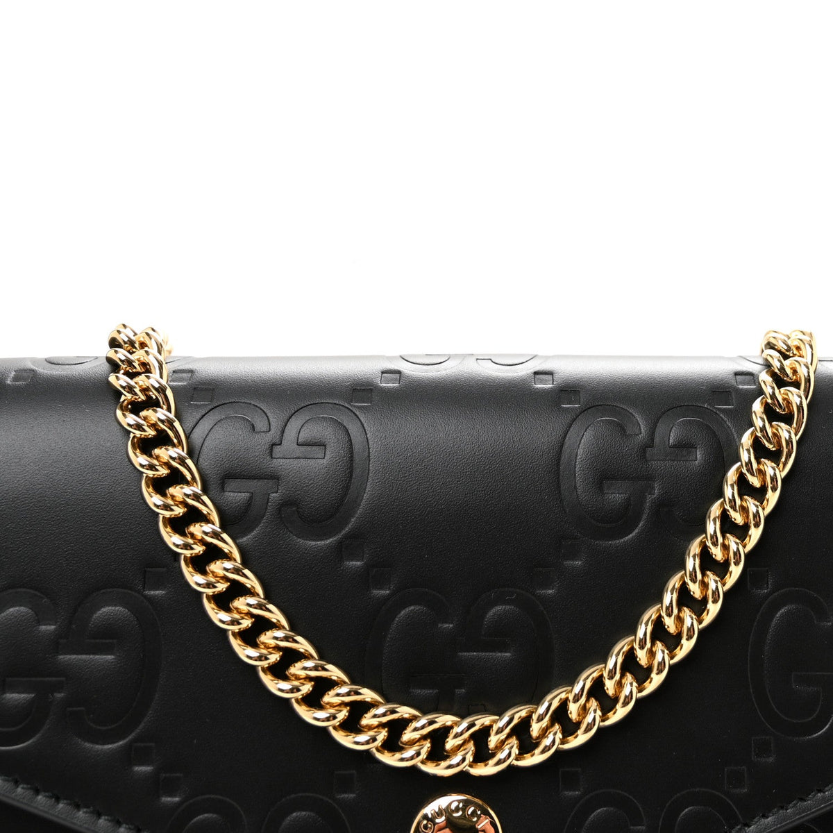 Calfskin Wallet Bag - Black