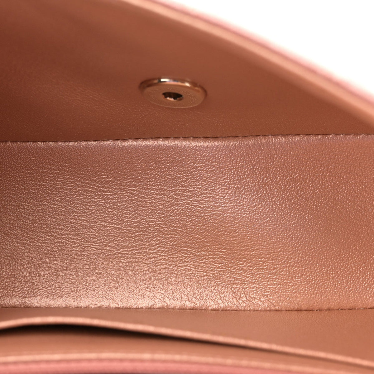 Mini Quilted Lambskin Flap Shoulder Bag - Tan