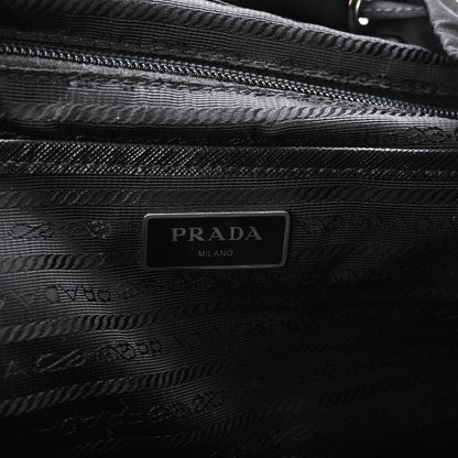 Medium Nylon Backpack - Black