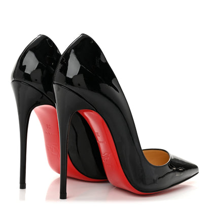 Christian Louboutin Patent Women's So Kate 120 Pumps 36 Black