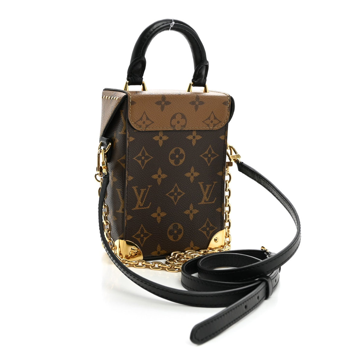 Reverse Monogram Camera Box Nm Handbag