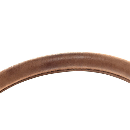 Suede Handbag - Brown