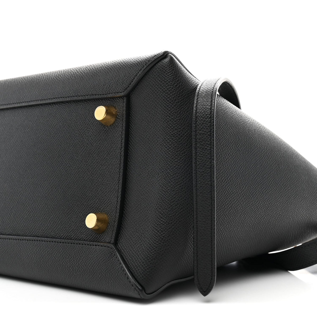 Mini Calfskin Belt Bag - Black
